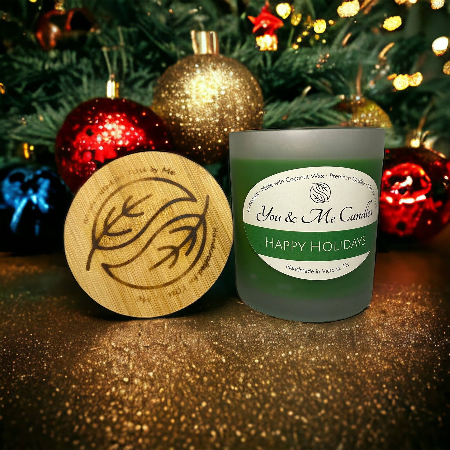 Happy Holidays Scented Candle