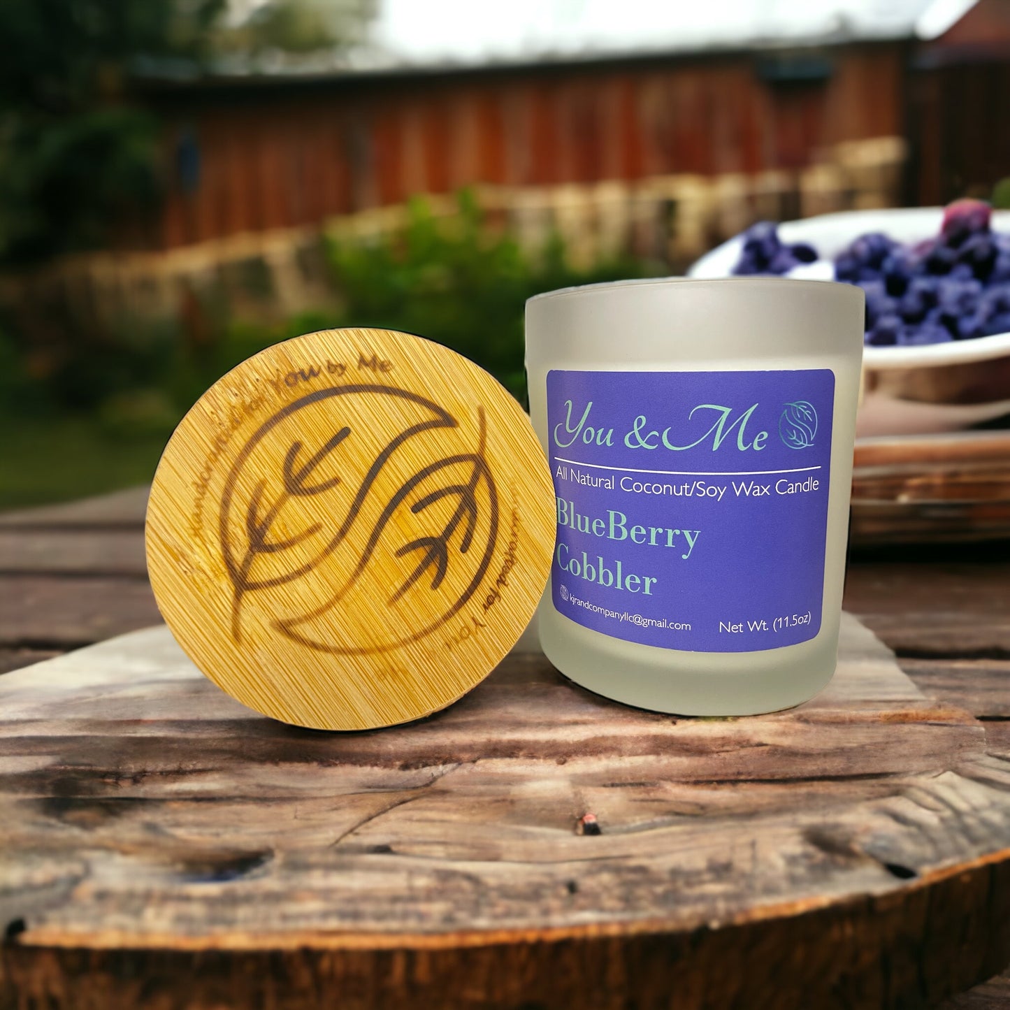 Blueberry Cobbler Scented Candle